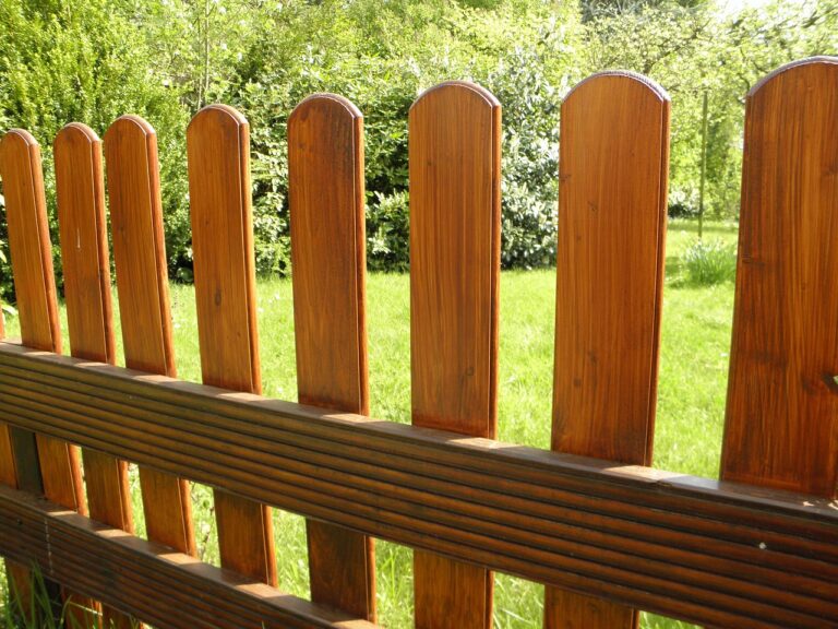 Zaun bauen